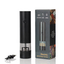 Electric Grinder USB Charging Electric Pepper Grinder Black Peppercorns Sea Salt Grinder Adjustable Coarseness Large Capacity Automatic Spice Grinder Kitchen Cooking Tool