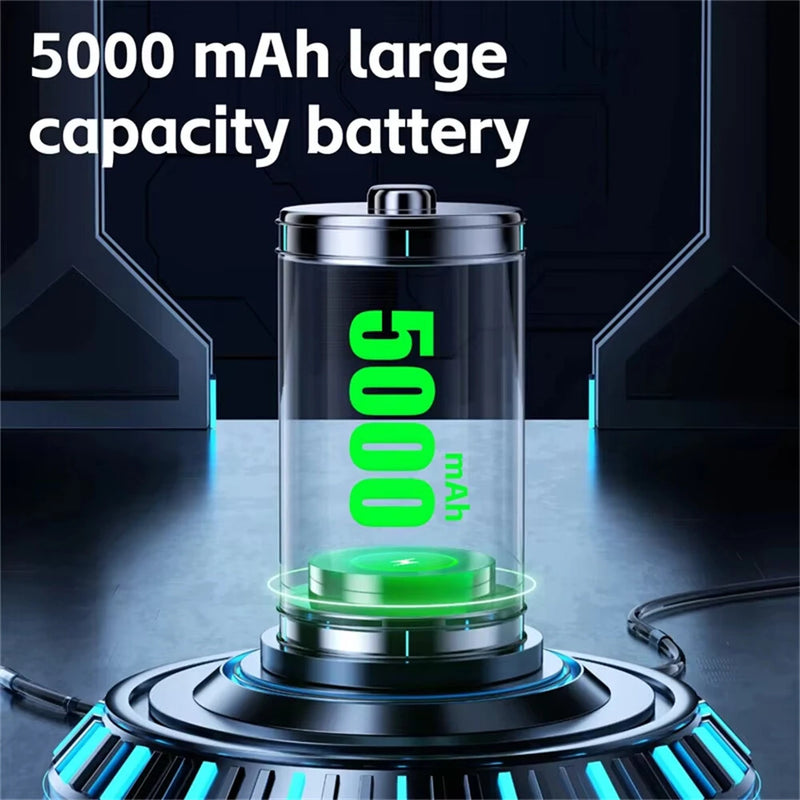 WEST BIKING 1000 Lumen High Brightness Bike Headlight 5000mAh Anti-glare Quick-release Bicycle Light IPX5 Waterproof USB Charging 6 Light Modes for MTB Road Cycling