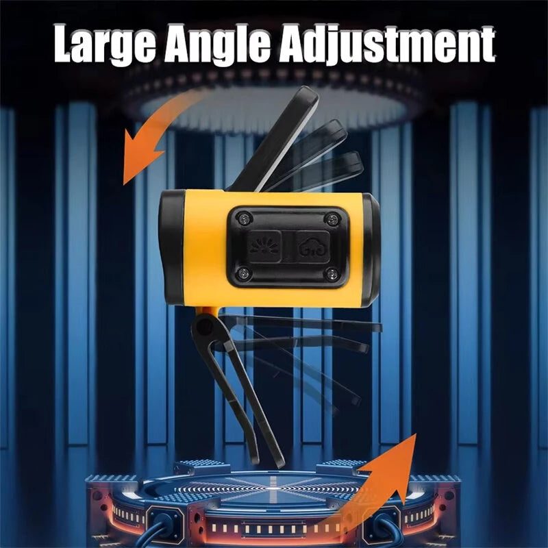 Smart 15m Sensor LED Headlamp USB-C Rechargeable Bright Head Clip Light Cap Head Flashlight Outdoor Waterproof Headlight for Fishing Camping