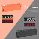 Mini Gym Timer Stopwatch Rechargeable Stopwatch Portable Countdown/up Clock with Magnetic Back for Home Gym Fitness Training