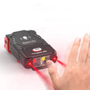 Smiling Shark Rechargeable Waterproof LED Cap Light Ultra Bright Hands Clip Lamp for Outdoor Activities Fishing Camping and Work Free LED Torch