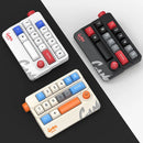 MKESPN K809 19-Keys Wired Rocker Knob Mechanical Gaming Keyboard Hot Swappable RGB Type-C Programmable Numeric Gaming Keypad Mechanical Macropad Numpad