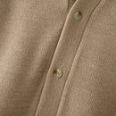 INCERUN Mens Knit V-Neck Long-Sleeve Cardigan Solid Color Comfortable Versatile Men Clothing Fashion Outwear