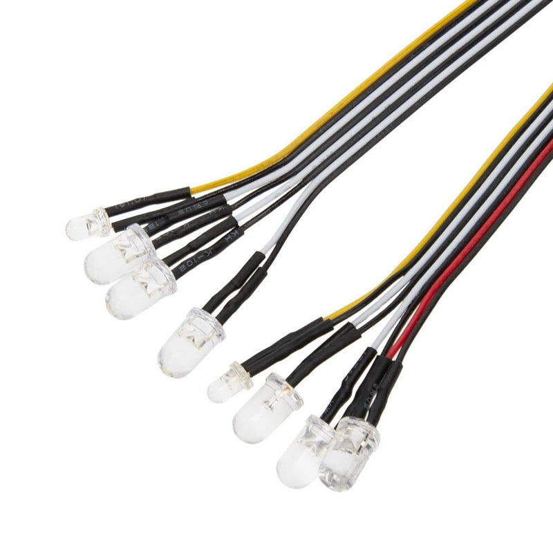 Analog Control Light Set 14 Lights DIY Linkage LED Lights for 1/10 1/8 Model Cars