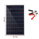 IPRee 10W 12V Solar Panel Charger USB Port Photovoltaic Power Bank Kit Portable Solar Battery Charger for Home/Outdoor Camping/RV/Car