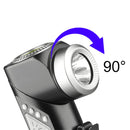 2 In 1 L-shape Flashlight LED Headlamp USB Rechargeable Bright Magnet Strong Mini Torch 90-Degree Adjustable Multi-Functional Outdoor Adventure Tool Compact Clip Light Waterproof Hiking Gear