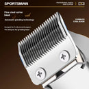 SPORTSMAN Professional Electric Hair Clipper LCD Display 1500mAh USB Rechargeable Salon Electric Hair Trimmer