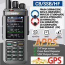 Iradio UV-98 PLUS GPS Version 10W Walkie Talkie APRS Multi Band Radio 2.4 Inch Screen Cross Band Repeater 1024 Channels Type-C Charging CB SSB HF FM SW MW LW Walkie Talkie