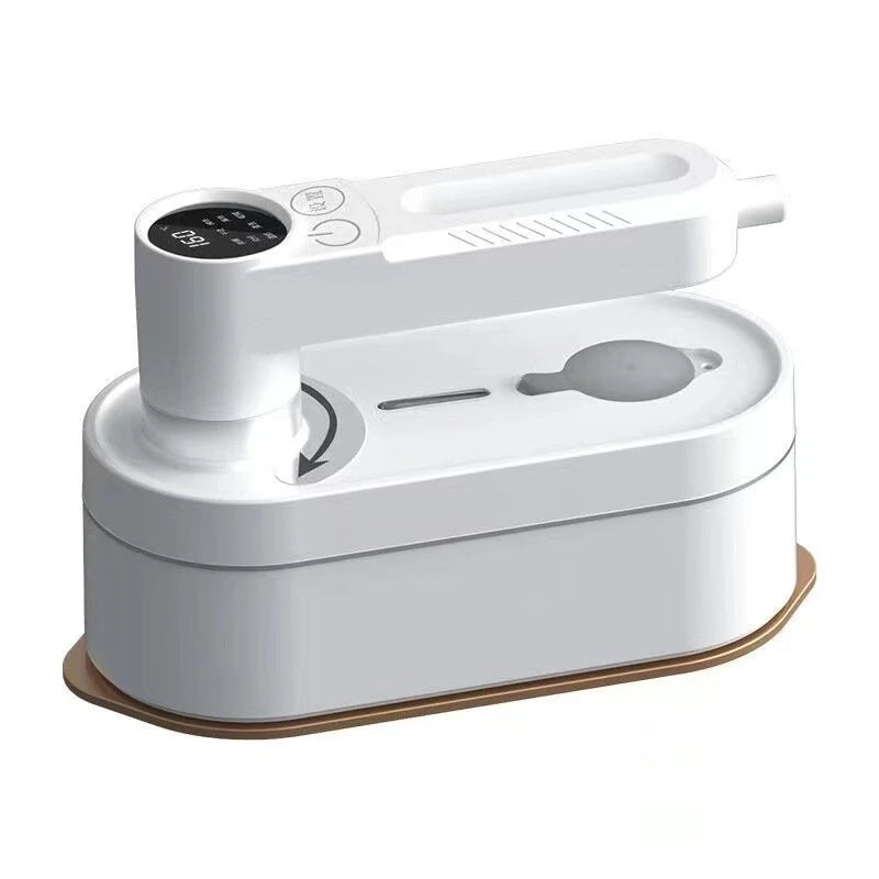 Smart Handheld Mini Garment Steamer Travel Clothes Powerful Handheld Steam Ironing Machine Fast Heating with Digital Display 180 Rotatable Clothes Ironing
