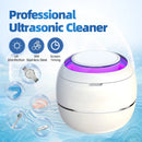 Ultrasonic Denture Cleaner UV Disinfection Children's Electric Toothbrush Head Cleaning Dual Cleaning Modes Braces Jewelry Cleaner
