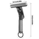 2 in 1 Mini Cleaning Mop with Self-Wringing Sponge Head for Wet and Dry Use Versatile Household Cleaning Tool Easy to Use and Clean with Ergonomic Design