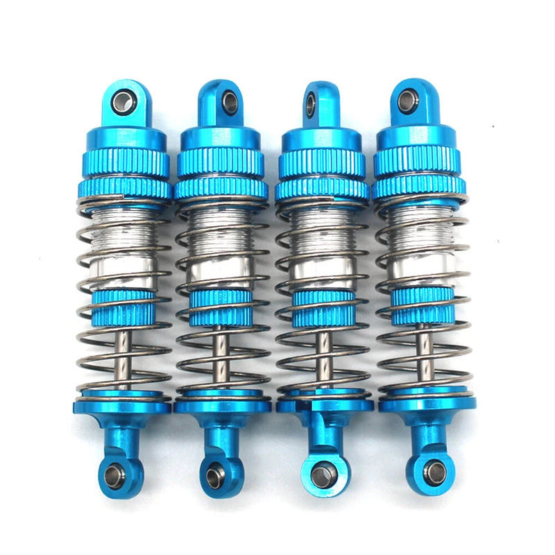4PCS Upgraded Metal Parts Oil Filled Shock Absorbers Dampers for 1/14 ZD Racing MT16 Rlaarlo JIUSI MT14R PT14R RC Cars Vehicles Models Spare Accessories