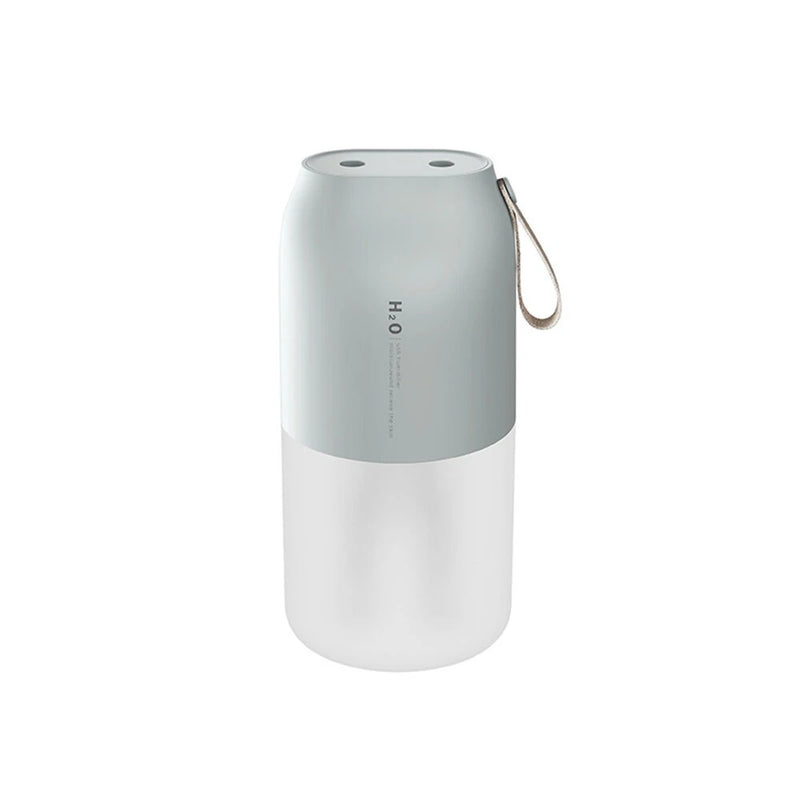 Tevorex 300ml Dual Sprayer Air Humidifier 2000mAh USB Rechargeable Battery Wireless Aroma Mist Maker Fogger Diffuser Light Umidificador