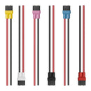 2PCS Flywoo XT30 XT30UP-F Pigtail Male Plug Wire