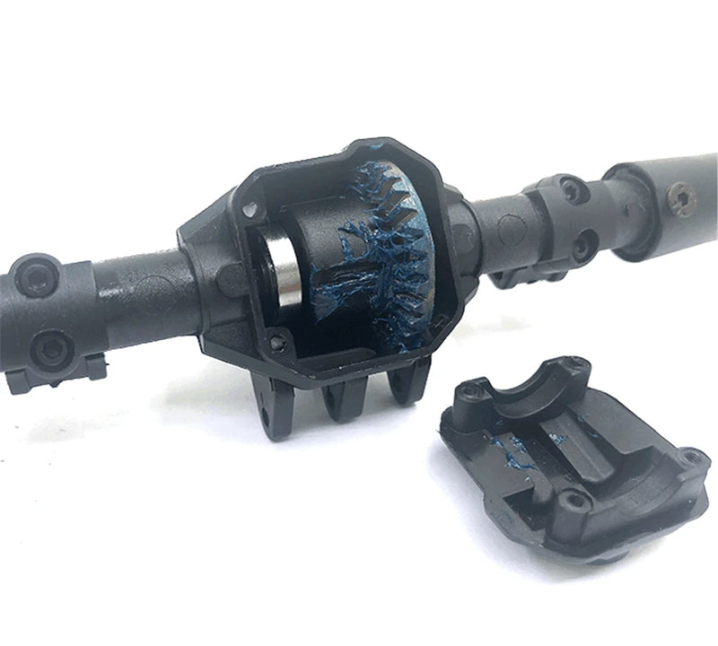 2PCS Front Rear Straight Bridge Axle for 1/10 RC Rock Crawler Axial SCX10 90046 AR44