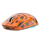 K-Snake BM560 Tri-Mode Wireless Mouse 3600DPI 83g Lightweight RGB Transparent Shell 600mAh Rechargeable Battery Bluetooth 2.4G Wired Esports Gaming Mice