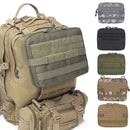 Tactical Admin Molle Pouch Medical EDC EMT Utility Bag Shell Design Waterproof Attachment Pouches Nylon Hiking Belt Bags