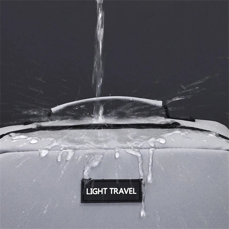 IPRee Men's Makeup Bag 3 Layer Elite Series Large Capacity Men's Toiletry Bag Travel Essentials Portable Premium Cosmetics Organizer Bag