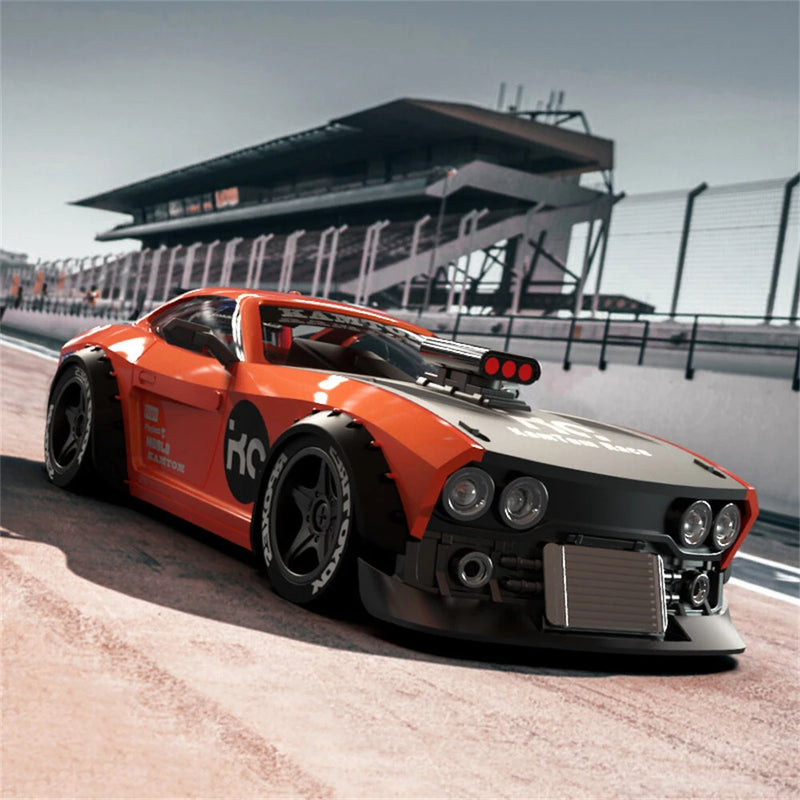 KAMTOM KM3299 RTR 1/32 2.4G 4WD Drift RC Car ESP Gyro Mini Race LED Light High Speed Racing On-Road Electric Remote Radio Control Vehicles Model Child Toys Boys Kids Gifts