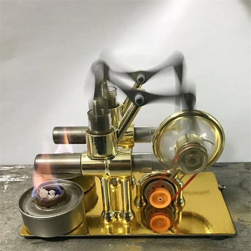 Stirling Engine Model Kit Steam Power Physics Popular Science Small Production Invention Experiment Education Teaching Tool