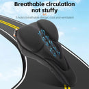 WEST BIKING Silicone High Elastic Bicycle Cushion Cover Breathable Soft Bike Seat Cushion with Rainproof Protection for Outdoor Riding