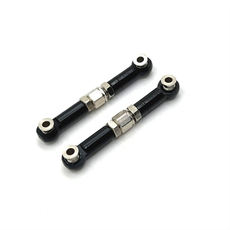 Upgraded Parts Metal Adjustable Steering Rod Set for MJX Hyper Go 16207 16208 16209 16210 H6 1/16 RC Car Vehicle Models Accessories Parts