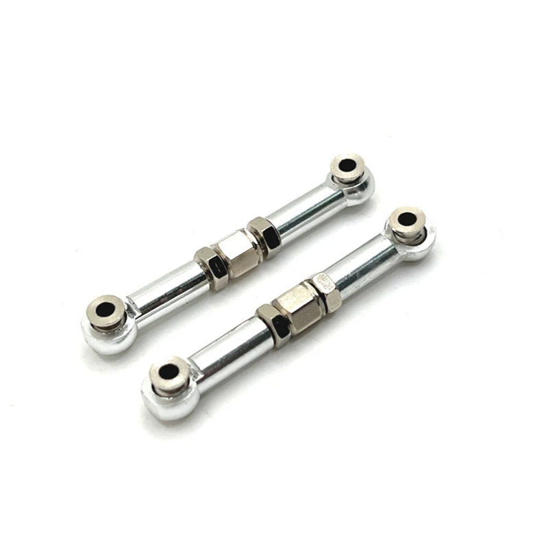 Upgraded Parts Metal Adjustable Steering Rod Set for MJX Hyper Go 16207 16208 16209 16210 H6 1/16 RC Car Vehicle Models Accessories Parts