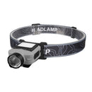 COB+ LED Sensor Headlamp Clip Cap Light USB Rechargeable Head Flashlight Built-in Battery for Fishing Camping