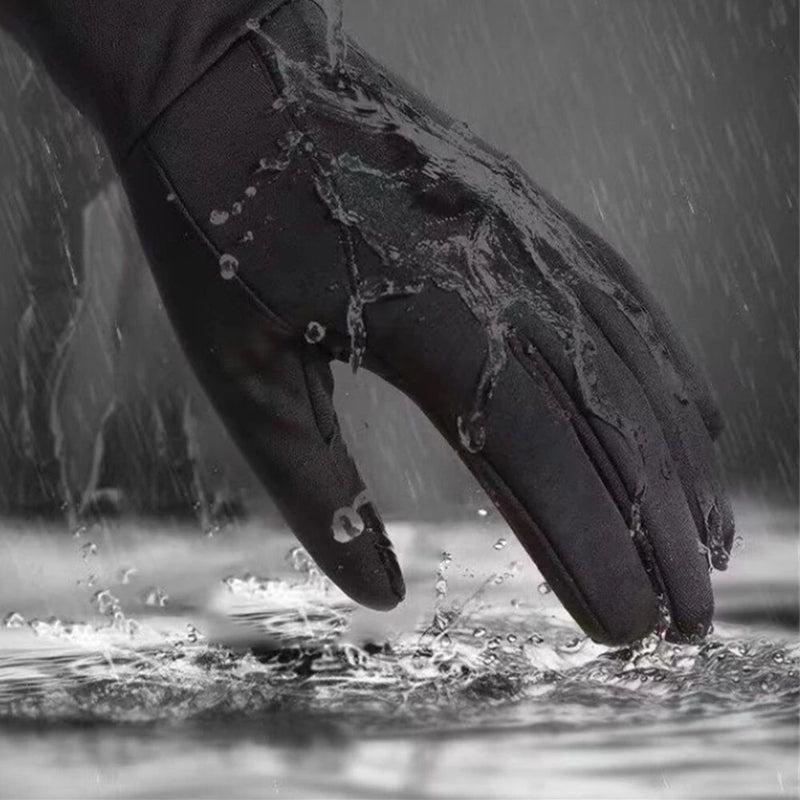 XANES Winter Cycling Gloves for Men Women Touchscreen Thermal Windproof Fleece Motorcycle Gloves Warm Thick Driving Skiing Gloves