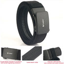 TUSHI 120cm Automatic Buckle Men Tactical Belt 1100D Nylon Thickened Hardened Double-layer Military Girdle for Outdoor Sports