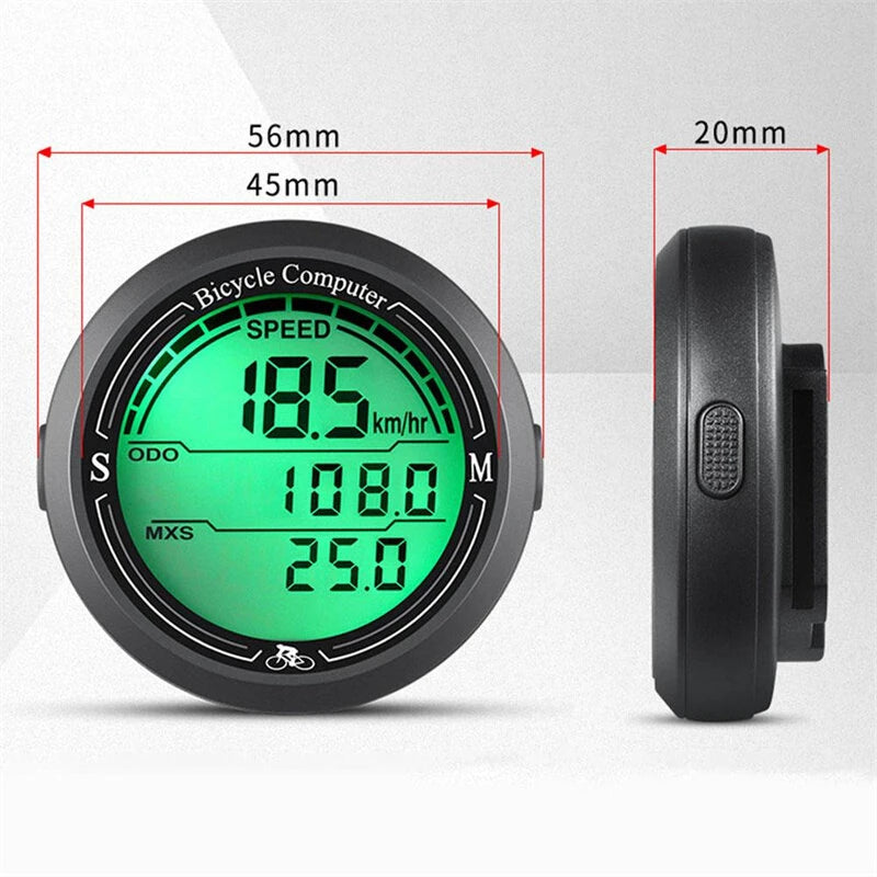 XANES Wireless Bicycle Computer IP67 Waterproof Bike Speedometer Bicycle Odometer Stopwatch Bike Accessories for MTB Road Cycle