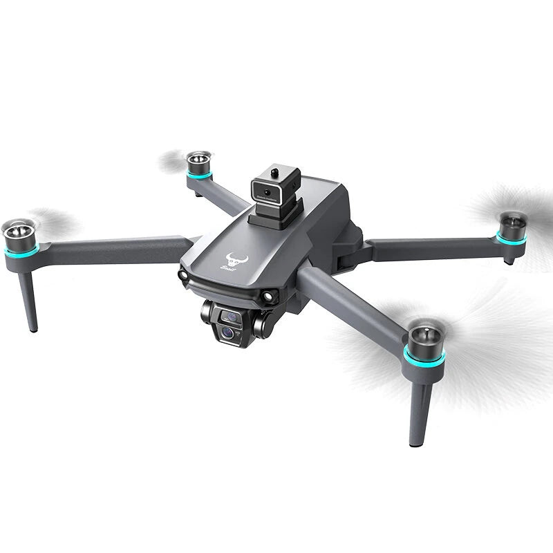 ZLL Beast SG603 PRO GPS 5G WiFi FPV with 4.5inch Touchable LCD Screen Controller Voice Broadcast 720P HD Dual Camera Servo Gimbal 360 Obstacle Avoidance One-Key Airdrop Brushless Foldable RC Drone Quadcopter RTF