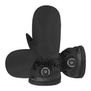 TENGOO 3 Gears Electric Heated Gloves USB Rechargeable Heating Mittens Winter Warm Touch Screen Gloves Cycling Glove Outdoor Waterproof Thermal Gloves