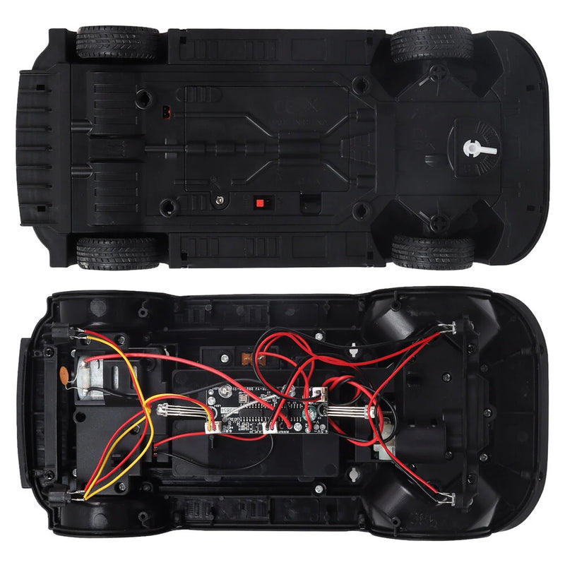 UJTOYS UJ99-PY385 1/18 2.4G 4WD Drift RC Car Mini Race LED Light Radio Control High-Speed Motor On-Road Racing Vehicle Model Boys Gifts Toys