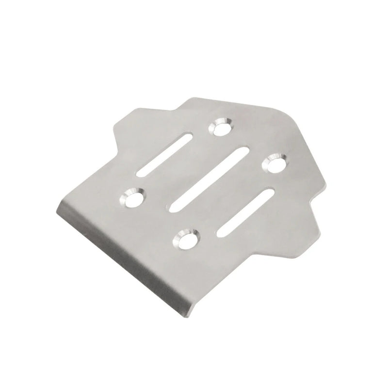 Upgraded Metal Parts For MJX 7303 RC Car 304 Stainless Steel Front and Rear Bumper Guards/Chassis Guards Vehicle Models Accessories