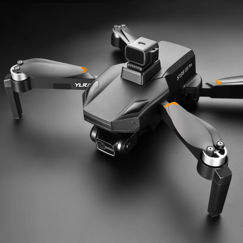 YLR/C S135 GPS 5G WiFi FPV with 8K HD ESC Dual Camera 3-Axis EIS Gimbal 360 Obstacle Avoidance Brushless Foldable RC Drone Quadcopter RTF