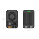 ISDT SP2417 BattGo 400W 17A LED Indicator Light Smart Power Supply Adapter With Dual USB Charging Output