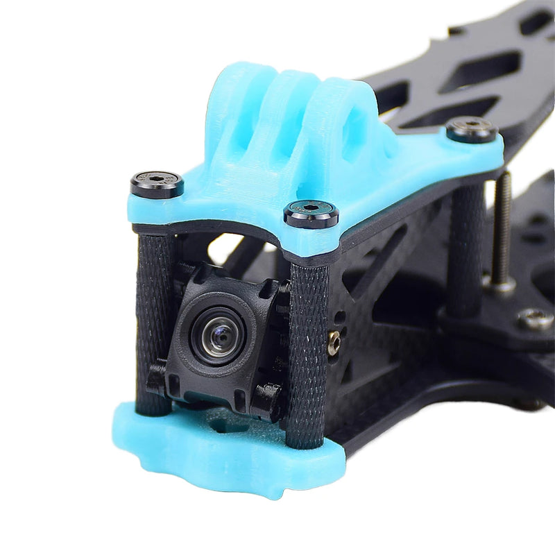 QY3D 20mm Width FPV Camera Plates TPU Spacer Camera Mounting for Apex5 Speedybee Mario5 FPV Frame RC Drone