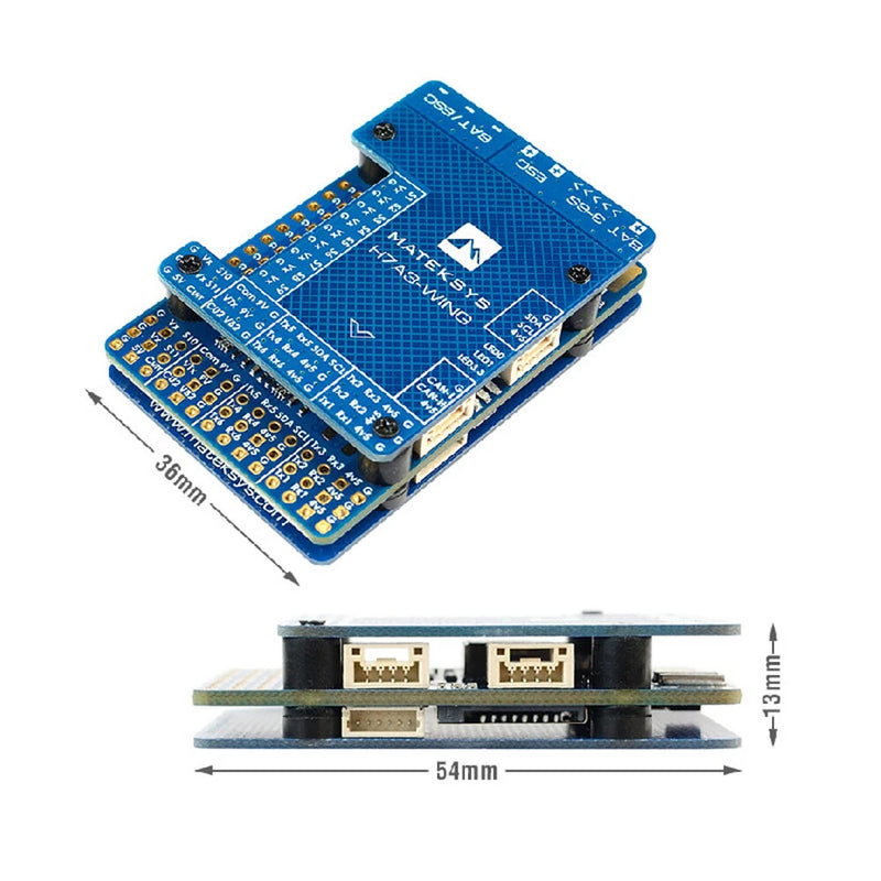 MATEK H7A3-WING Flight Controller OSD 3-6S for RC Airplane Fixed Wing