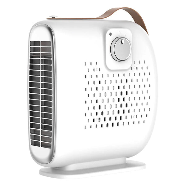 Mini Desktop Heater Dual-use Hot Fan Household Small Household Desktop Heater Portable Office Vertical And Horizontal Heater Fast Heating Electric Heater
