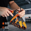 KALOAD 300lbs Adjustable Resistance Bands Set with Handles for Muscle Strength Slim Fitness Training Home Gym Exercise