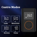 XANES 150PSI Portable Mini Smart Electric Inflator Pump 2000*2 mAh Digital Display USB Charging LED Light Multifunctional Tire Inflation Pump for Car Motorbike Bicycle Balls