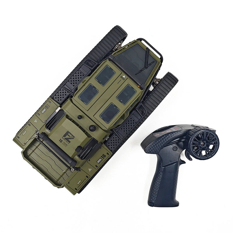 THE LINK G2067 RTR 1/16 2.4G RC Car Tank High Speed RIPSAW EV3-F4 Drift Tracked Off-Road Truck Full Proportional LED Light 360 Rotate Vehicles Models Toy