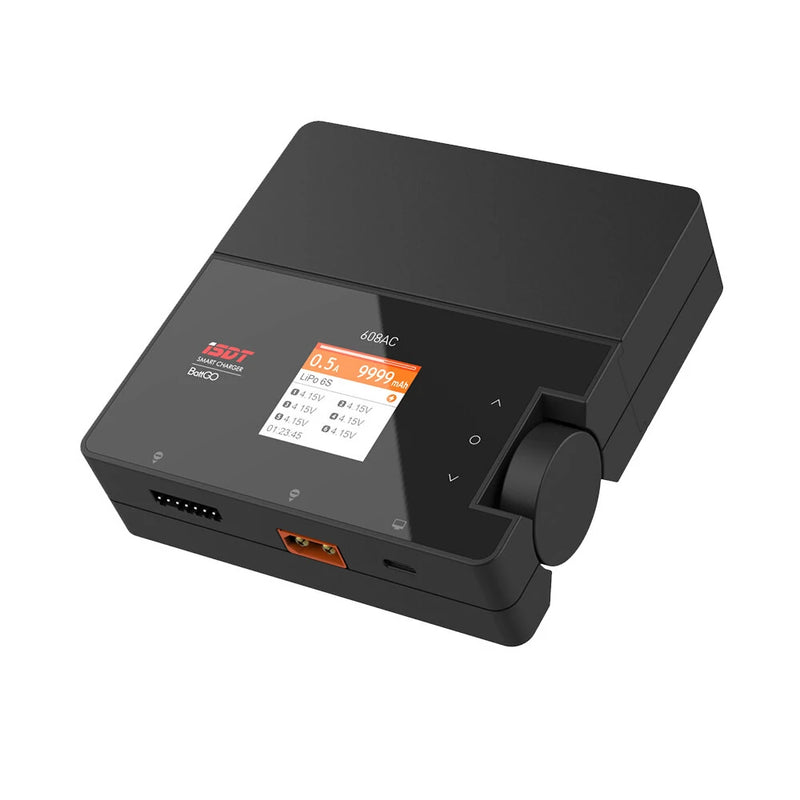 ISDT 608AC AC 50W DC 200W 8A BattGo Smart Battery Charger Discharger with Detachable Power Supply