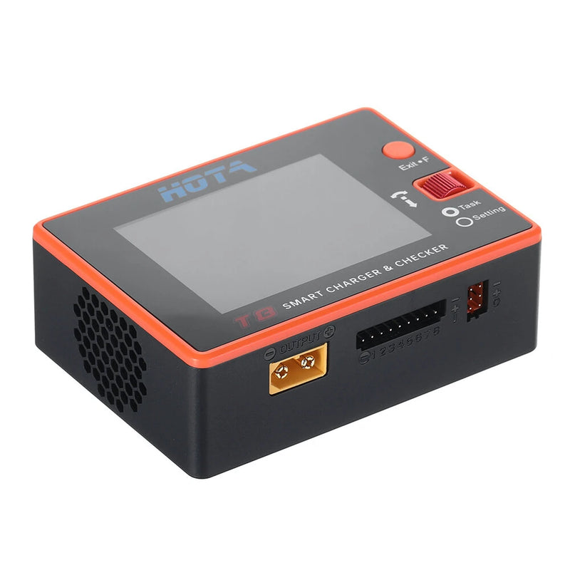 HOTA T8 650W 22A XT60 1-8S Intelligent Charger Checker for a wide range of devices