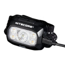 NITECORE NU30 Triple Output Lightweight Headlamp 4* LEDs 500LM Beam Throw 130 Meter White Red Light USB-C Charging Headlight