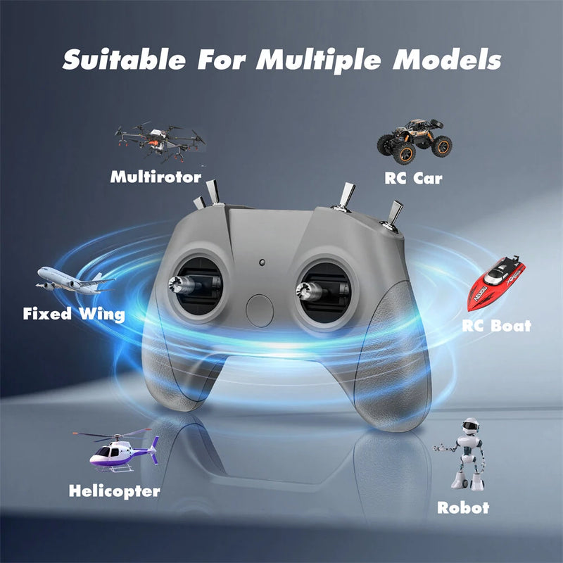 STARTRC C8 2.4GHz 8CH 100mW ELRS Radio Controller for DJl/Velocidrone/Liftoff/Tryp/DRL/DCL Simulator FPV Racer Drone RC Car Boat Helicopter
