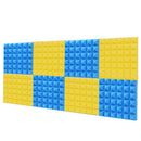 8Pcs High Density Soundproof Foam Egg Profile Sound Absorbent Foam Acoustic Panel Noise Absorption File for KTV Audio Room