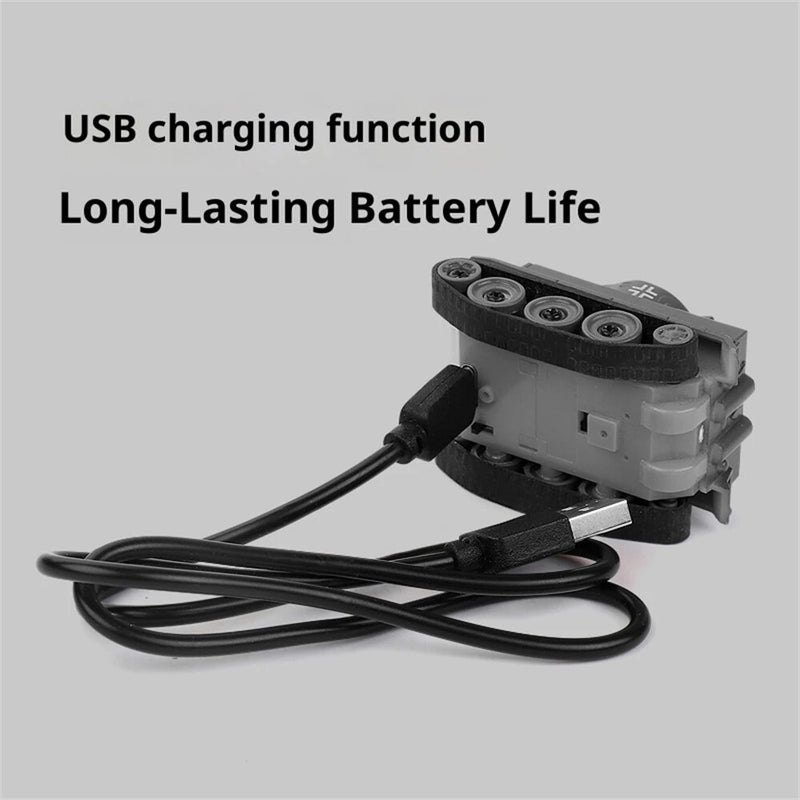 Happy Cow 777-215 2.4G 4CH Mini Radio RC Car Army Battle Infrared Tank with LED Light RTR Model Toy