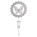 3D Metal Wind Spinner Stainless Steel Rotating Metal Chimes Animal Pattern Stereo Wind Chime Rotary Pendant For Home Decoration